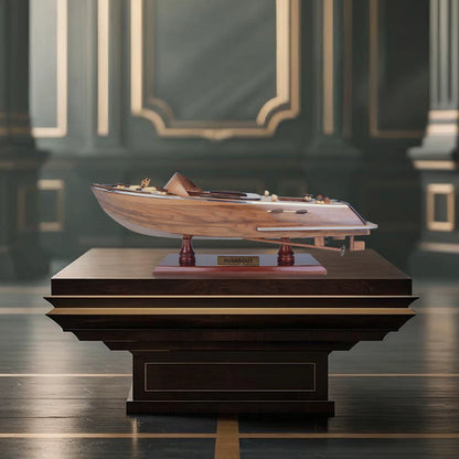 Maquette de bateau rapide Runabout Sm