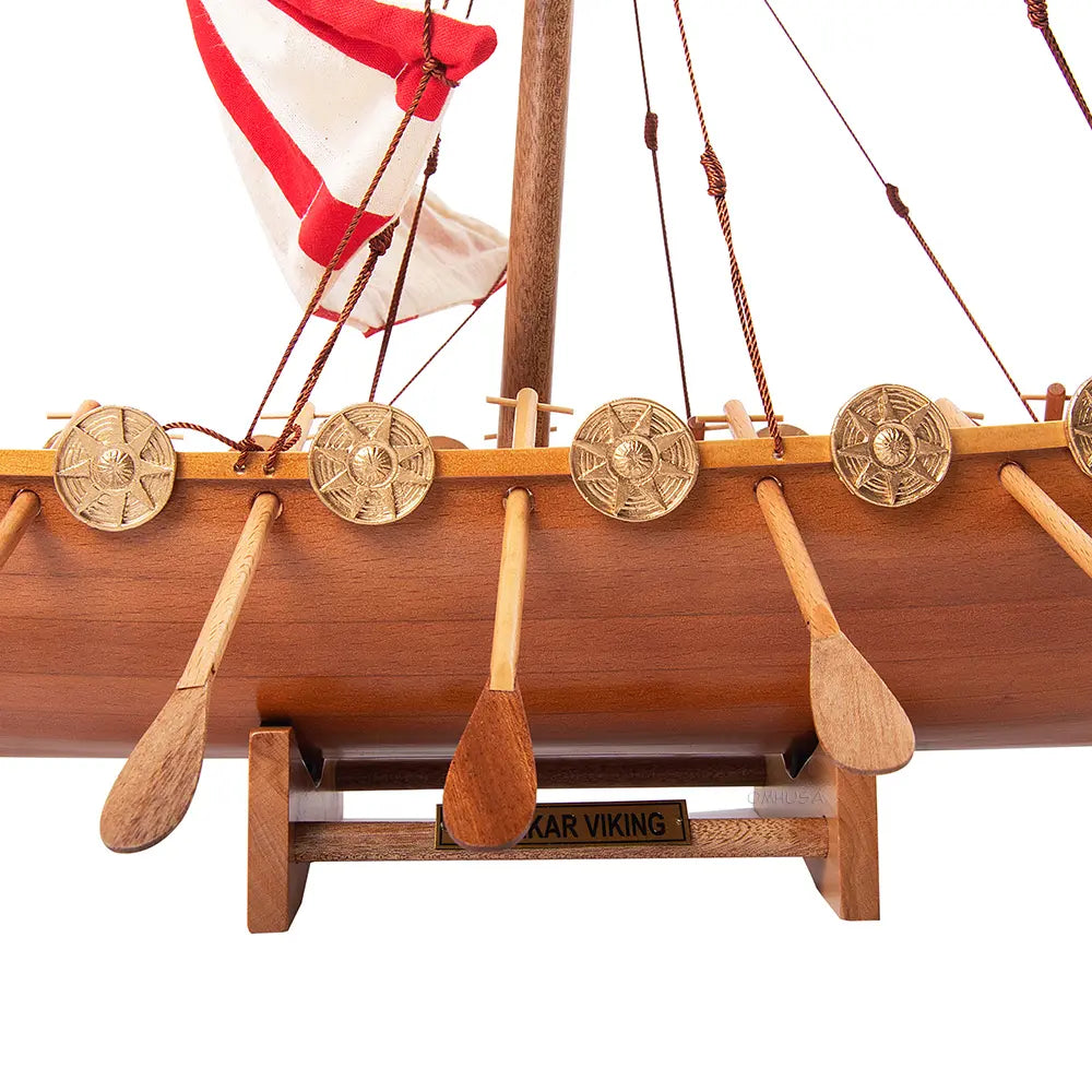 Drakkar Viking Historic Boat Model