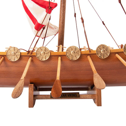 Drakkar Viking Historic Boat Model