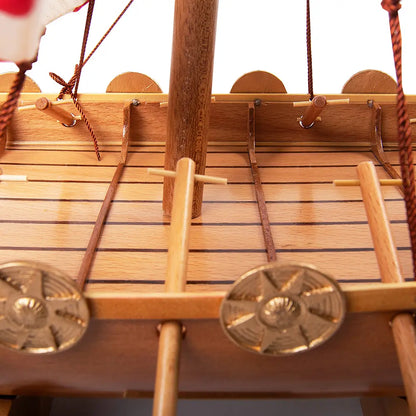 Drakkar Viking Historic Boat Model