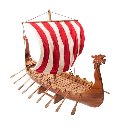 Drakkar Viking Historic Boat Model