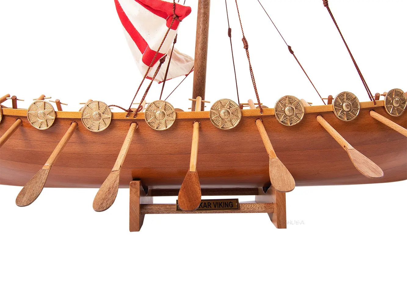 Captivating Drakkar Viking Combo: A Model Ship and Legendary Hat