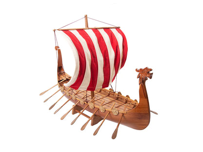 Captivating Drakkar Viking Combo: A Model Ship and Legendary Hat