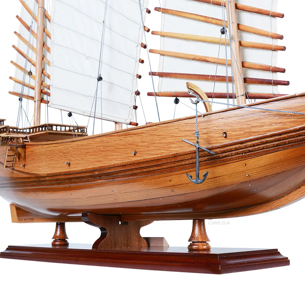 Chinese Junk Wooden Ship Model