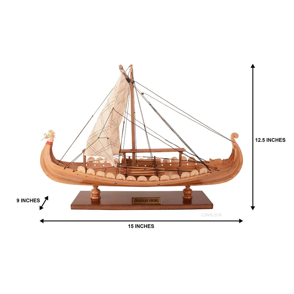 Viking Small Ship Model