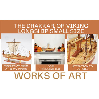 Viking Small Ship Model