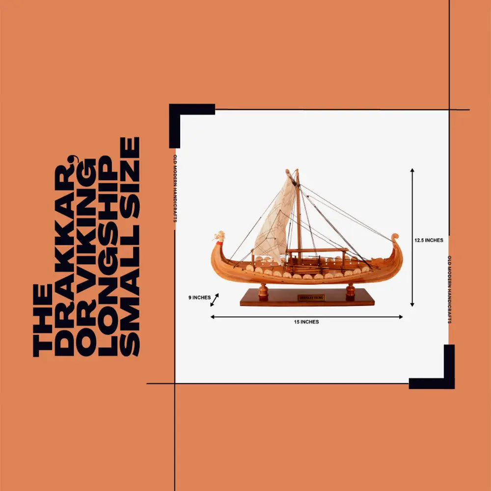 Viking Small Ship Model