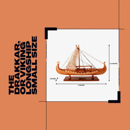 Viking Small Ship Model