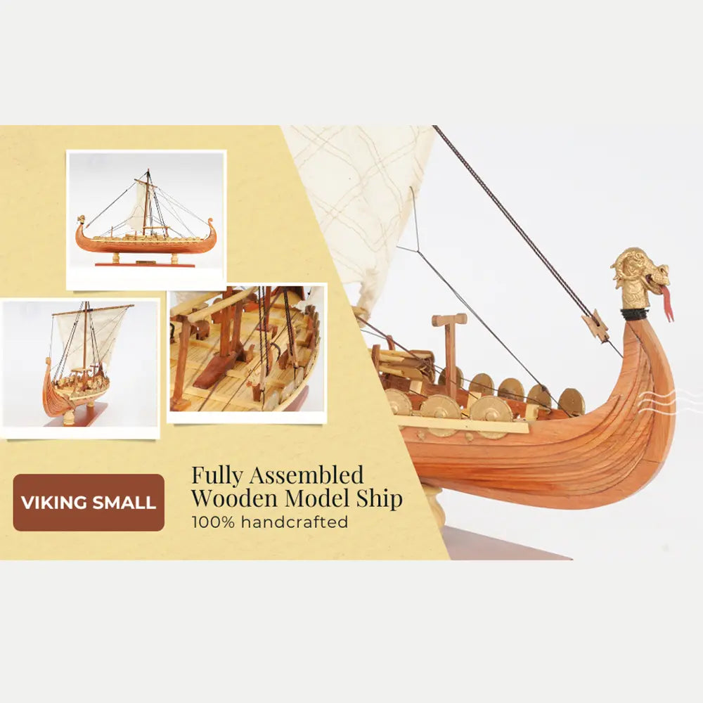 Viking Small Ship Model