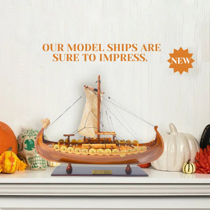 Viking Small Ship Model