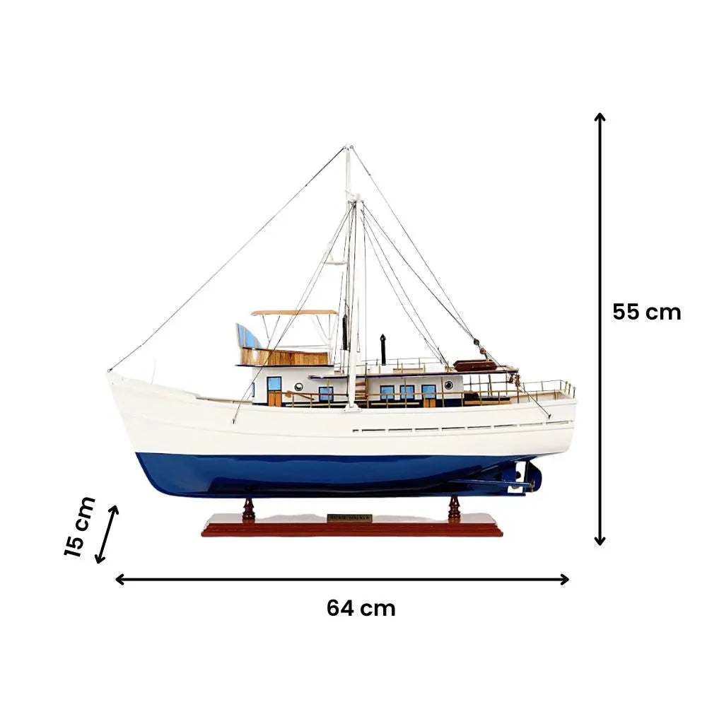 Dickie Walker Boat Model