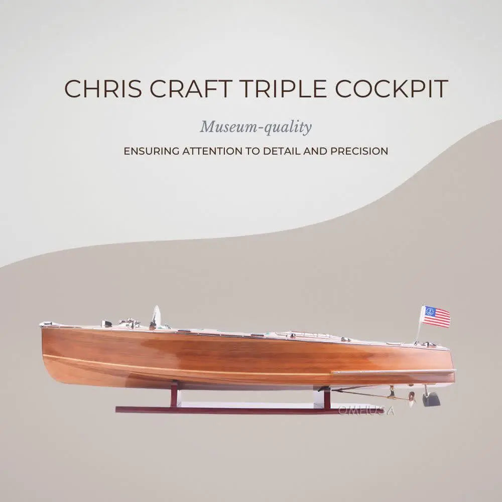 Chris Craft Triple Cockpit NOUVEAU !
