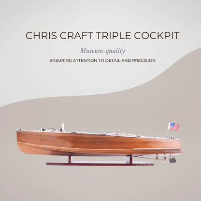 Chris Craft Triple Cockpit NOUVEAU !