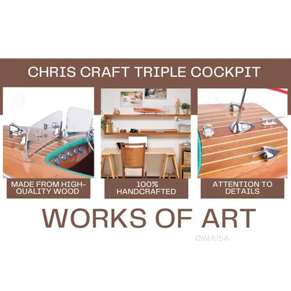 Chris Craft Triple Cockpit NOUVEAU !