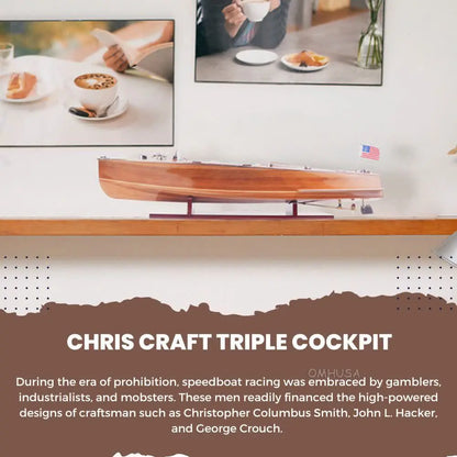 Chris Craft Triple Cockpit NOUVEAU !