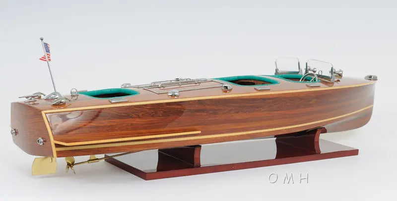 Chris Craft Triple Cockpit with Display Case