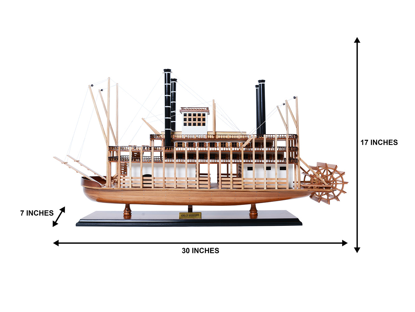 King Mississipi Steam Ship Model