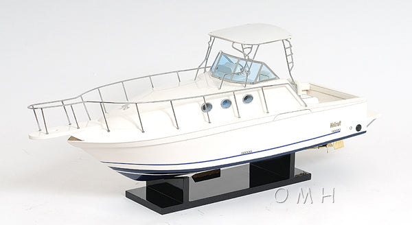 Maquette de vedette rapide bien conçue