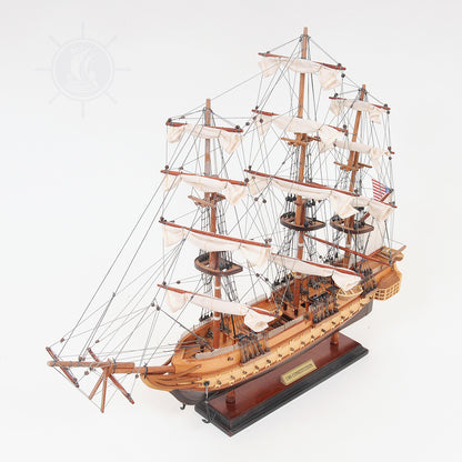 USS Constitution Small with Display Case