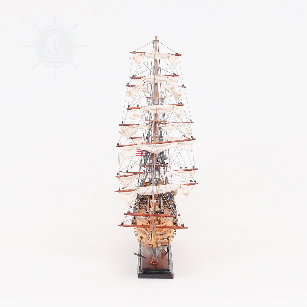 USS Constitution Small with Display Case