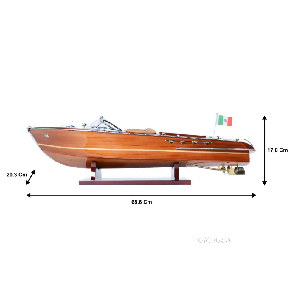 Maquette de bateau rapide Aquarama Medium Italie