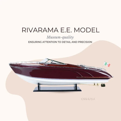 Maquette de canot automobile Rivarama E.E.