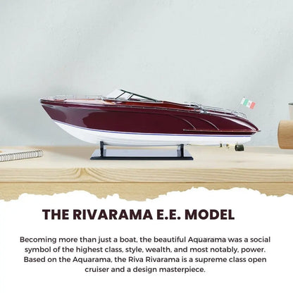 Maquette de canot automobile Rivarama E.E.