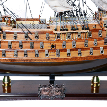 HMS Victory Limited Edition Downwind Full Sails Only 100 Units Produced Admiral Line