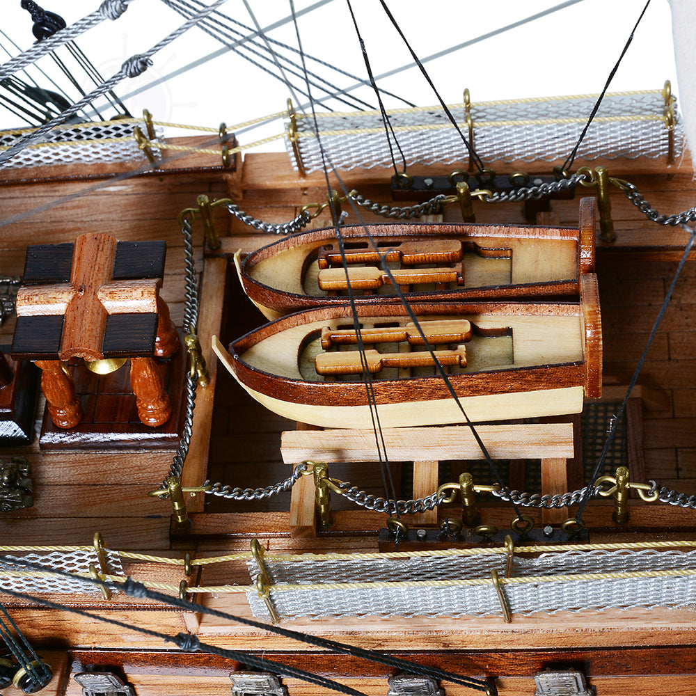 HMS Victory Limited Edition Downwind Full Sails Only 100 Units Produced Admiral Line
