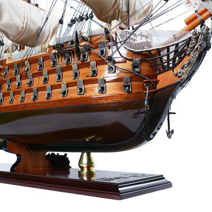 HMS Victory Limited Edition Downwind Full Sails Only 100 Units Produced Admiral Line