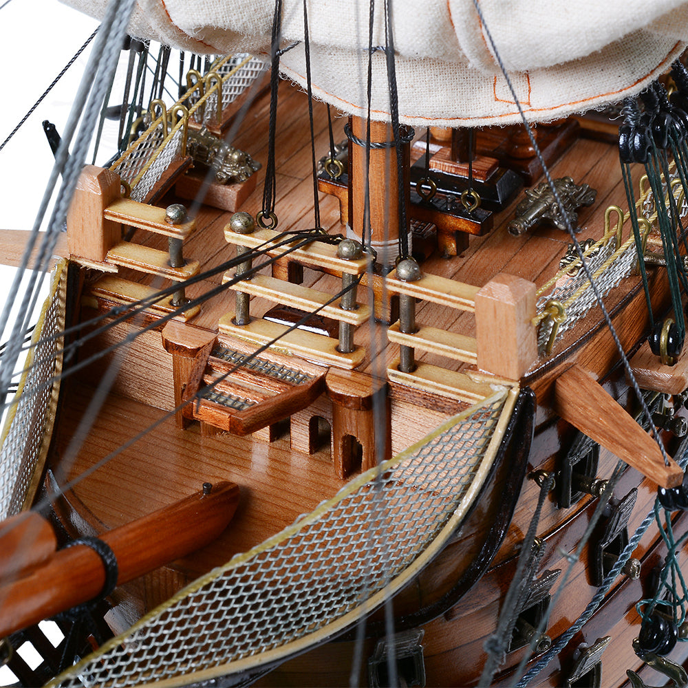 HMS Victory Limited Edition Downwind Full Sails Only 100 Units Produced Admiral Line
