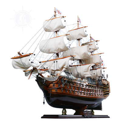 HMS Victory Limited Edition Downwind Full Sails Only 100 Units Produced Admiral Line