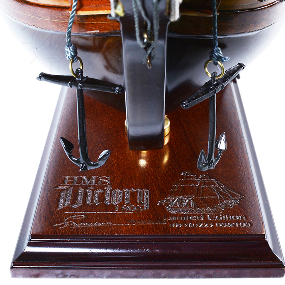 HMS Victory Limited Edition Downwind Full Sails Only 100 Units Produced Admiral Line