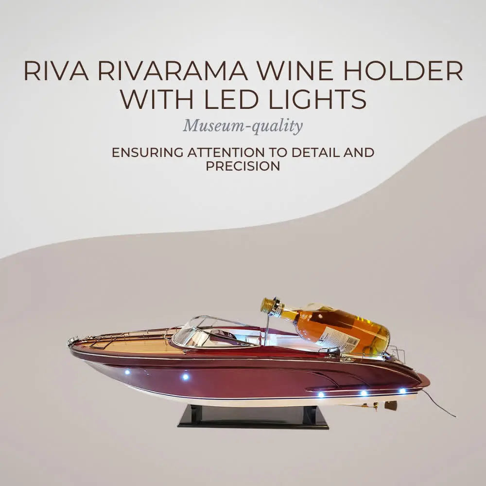 Support à Vin Riva Rivarama avec Lumières LED