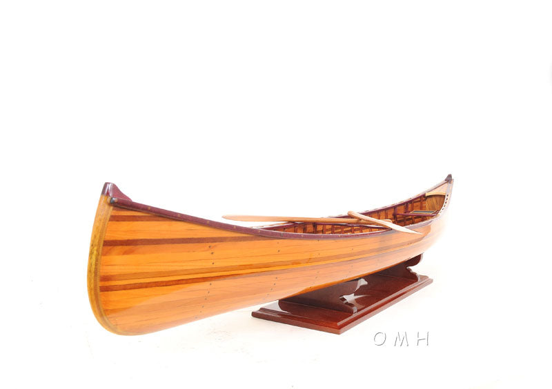 Canoe Model with Ribs
