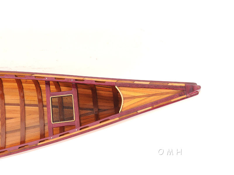Canoe Model with Ribs