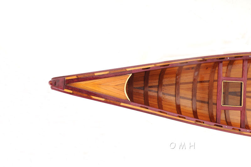 Canoe Model with Ribs
