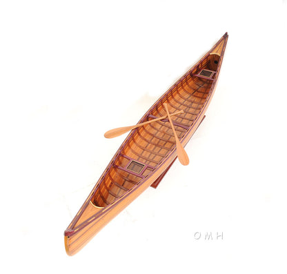Canoe Model with Ribs