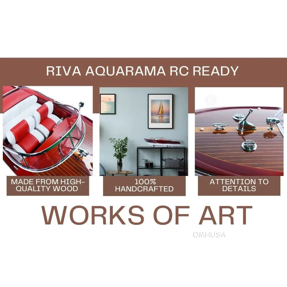 Riva Aquarama RC Prêt à naviguer