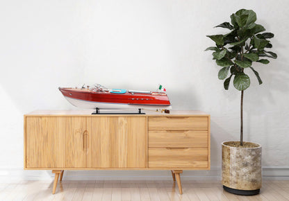 Super Riva Painted Large Speedboat Model