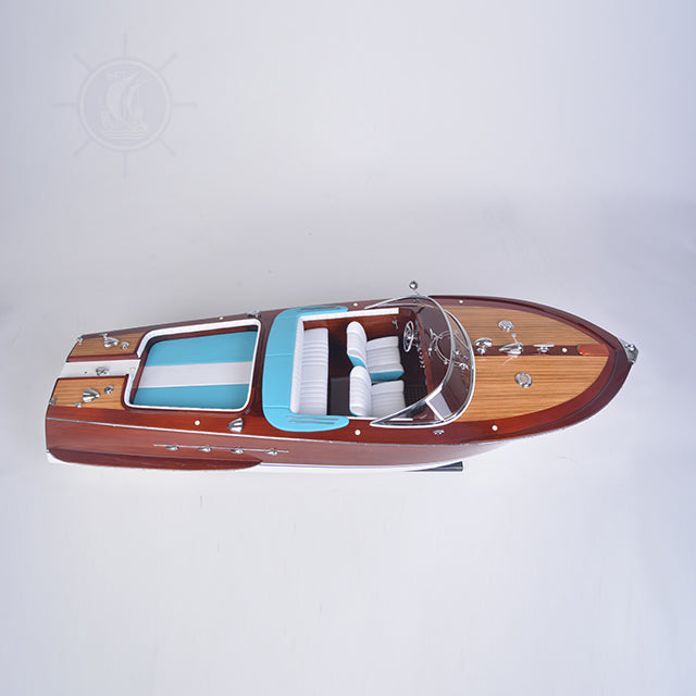 Super Riva Painted Large Speedboat Model
