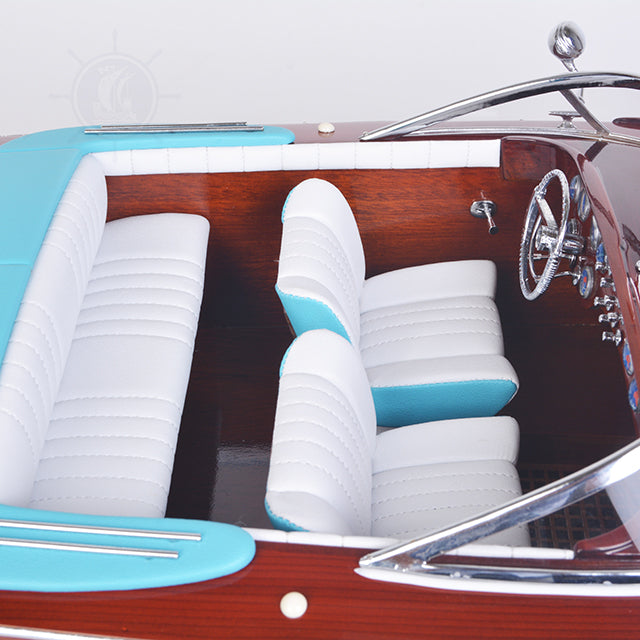 Super Riva Painted Large Speedboat Model