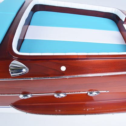 Super Riva Painted Large Speedboat Model