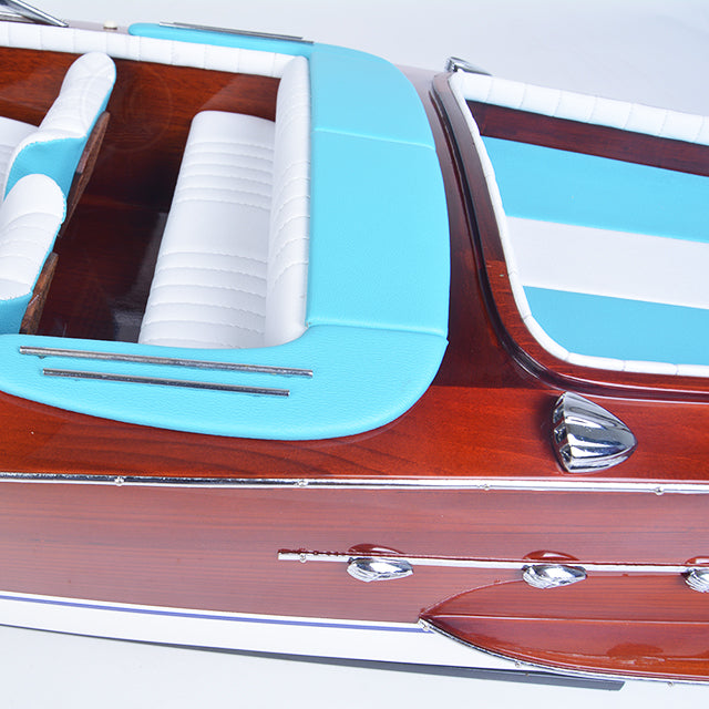 Super Riva Painted Large Speedboat Model