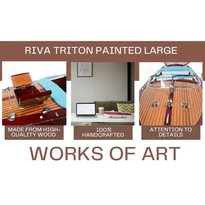 Riva Triton Peint Grand