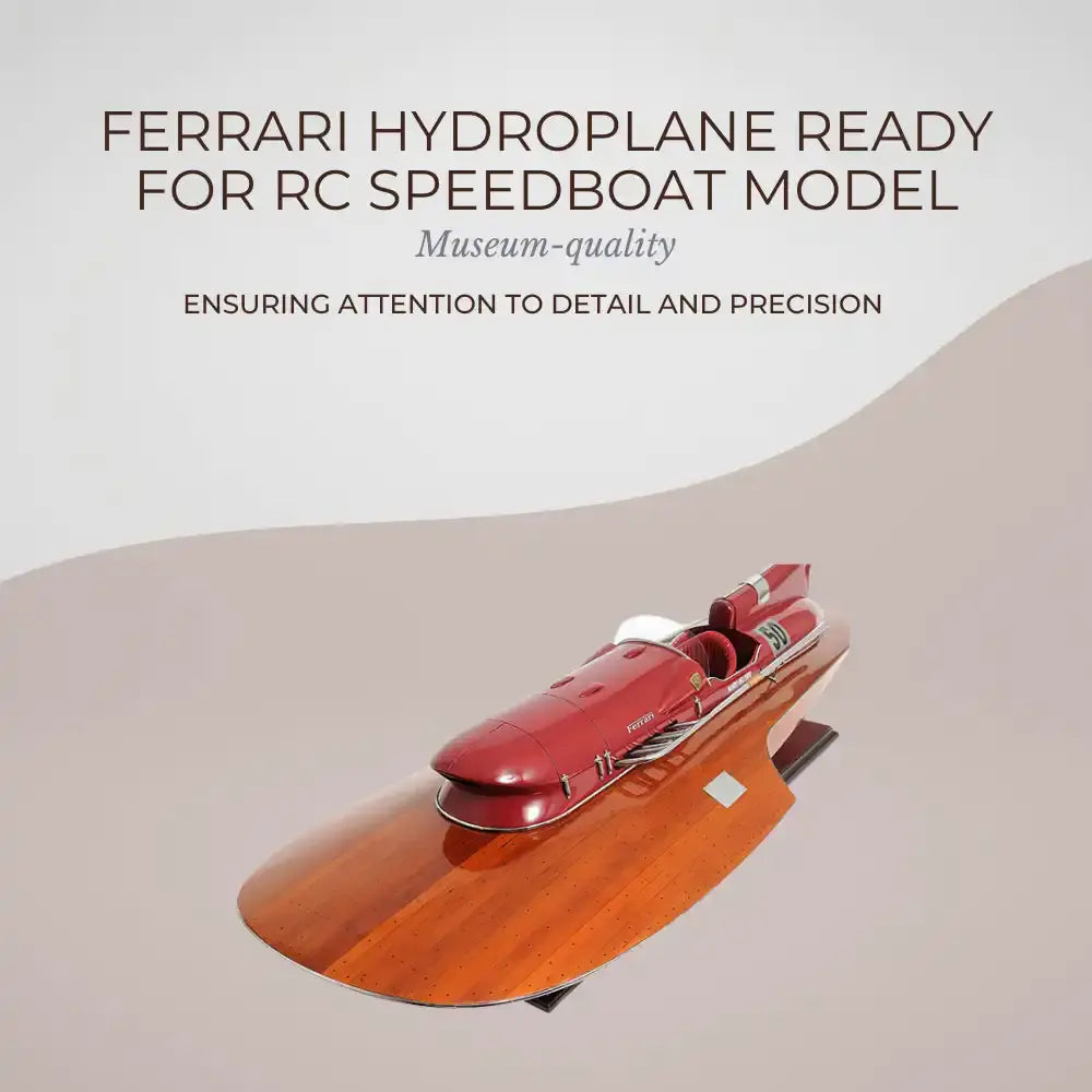 Hydravion Ferrari Prêt pour RC