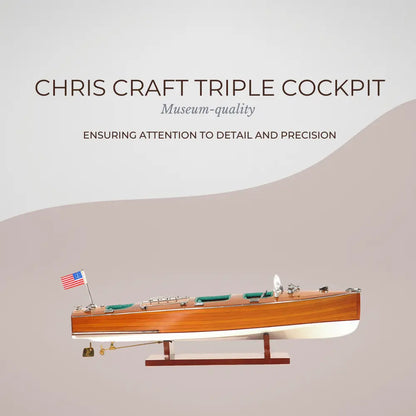 Chris Craft Triple Cockpit Moyen