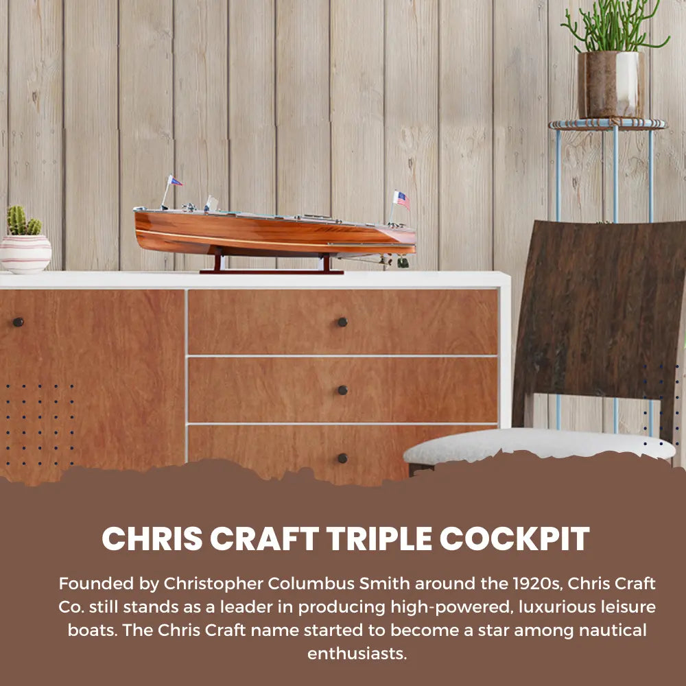 Chris Craft Triple Cockpit Moyen