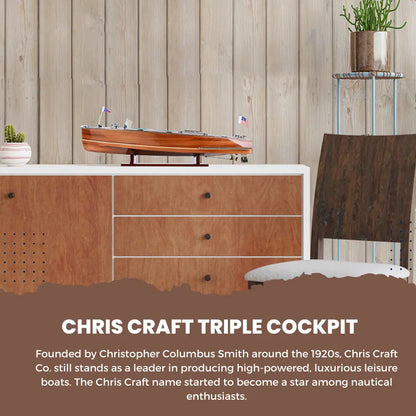 Chris Craft Triple Cockpit Moyen