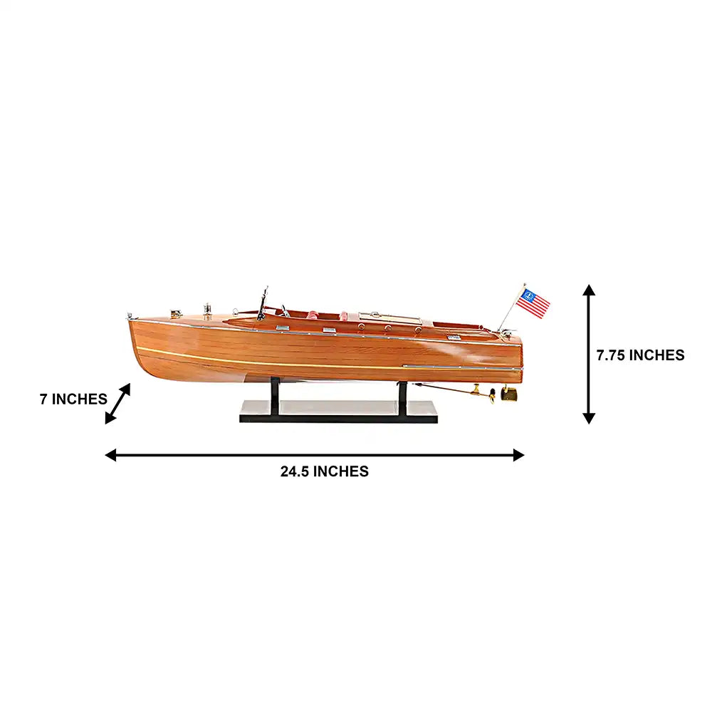 Canot automobile Chris-Craft de taille moyenne